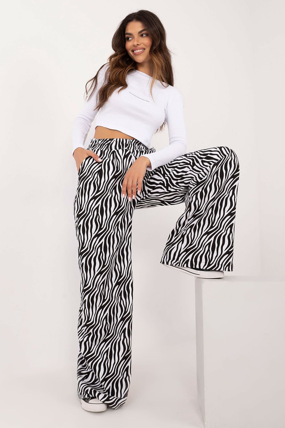 TEEK - Animal Print Loose Legged Leisure Set SET TEEK MH   