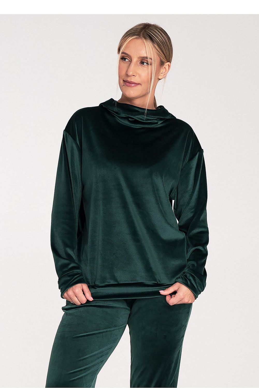 TEEK - Hooded Touch Sweatshirt TOPS TEEK Trend green 2 S 