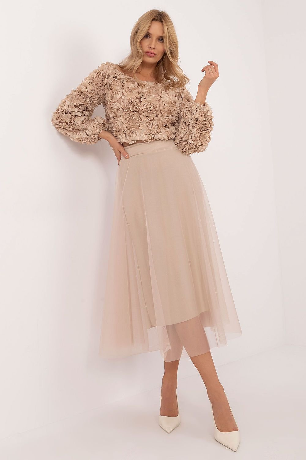 TEEK - Tulle Tude Skirt SKIRT TEEK MH beige One Size 