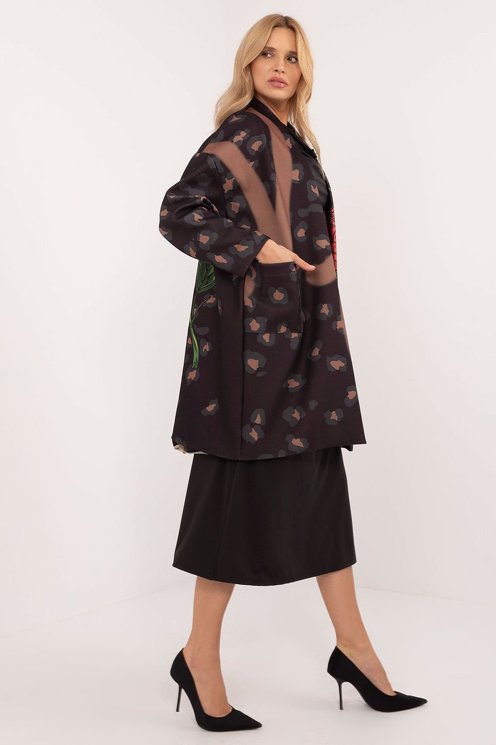 TEEK - Unbuttoned Wild Floral Coat COAT TEEK MH