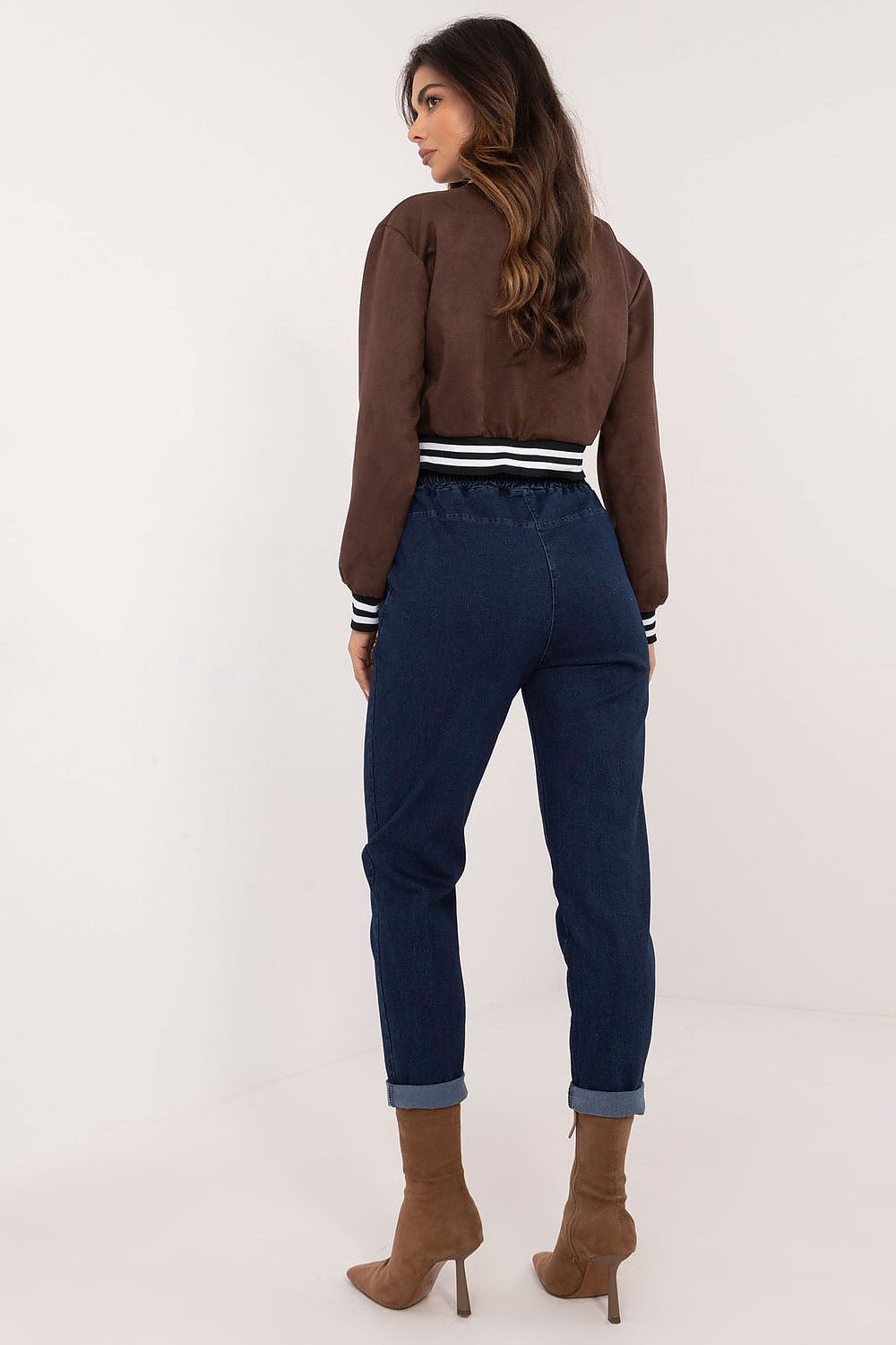 TEEK - Impressed Contrast Drawstring Jeans JEANS TEEK MH   