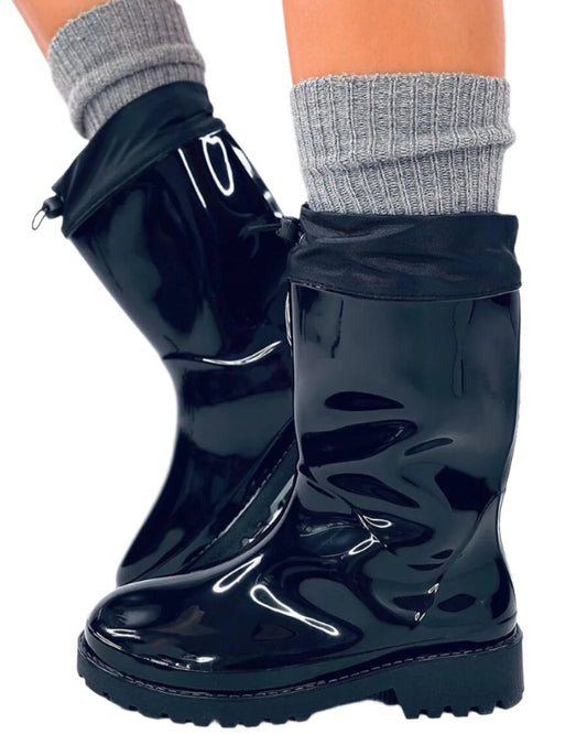 TEEK - Black Slush Wellingtons Rainboots SHOES TEEK MH   