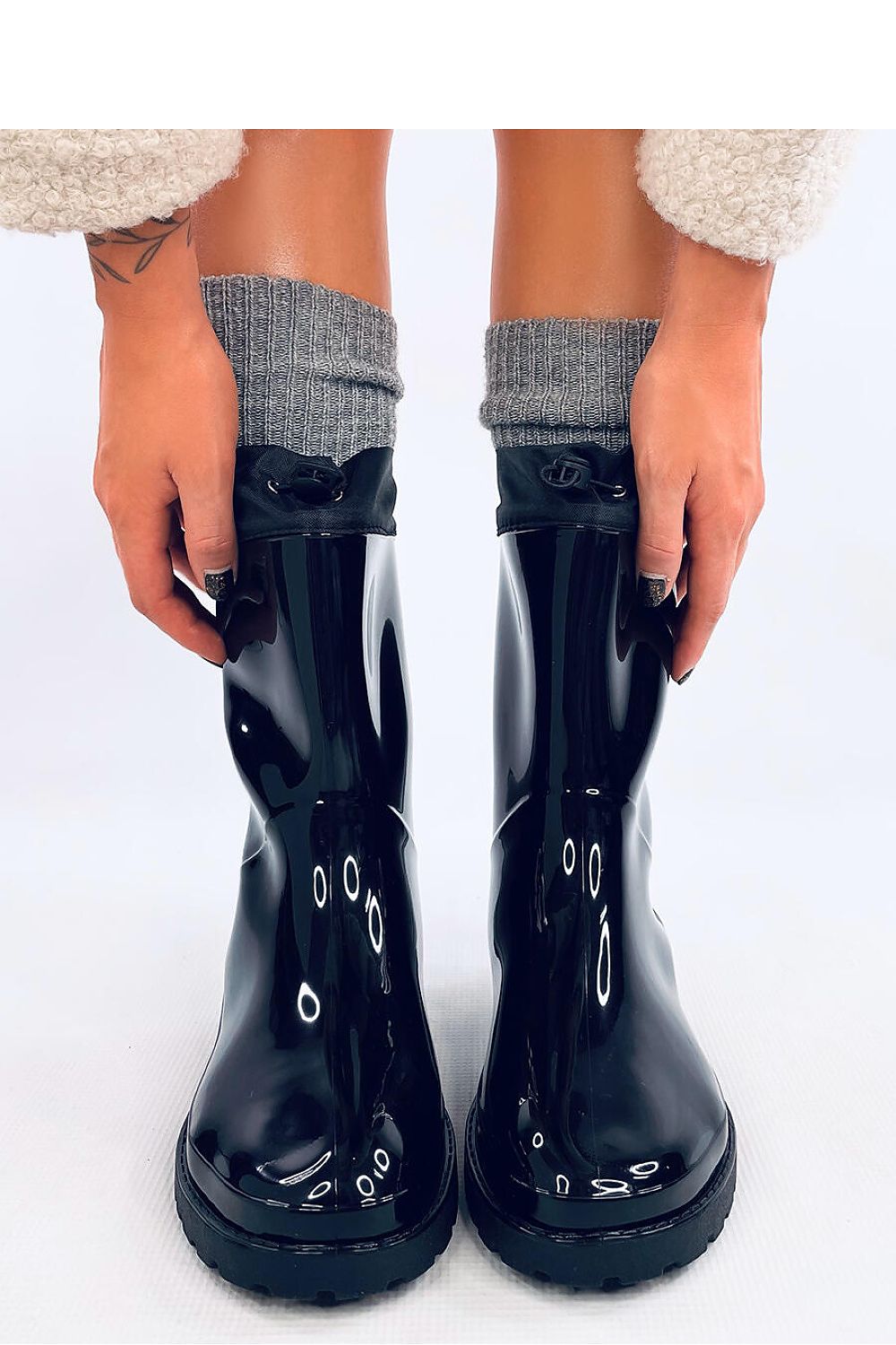 TEEK - Black Slush Wellingtons Rainboots SHOES TEEK MH   