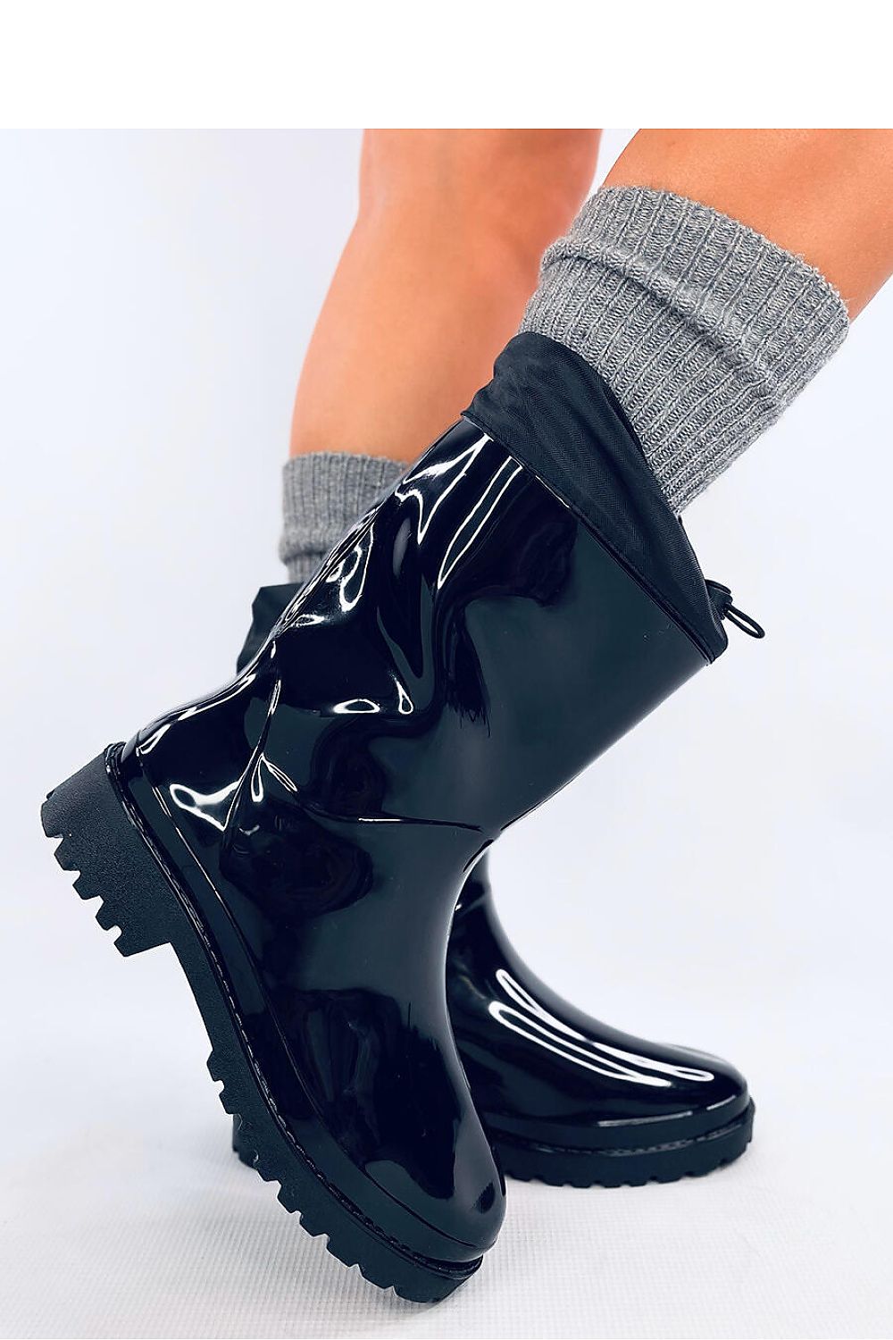 TEEK - Black Slush Wellingtons Rainboots SHOES TEEK MH 6  