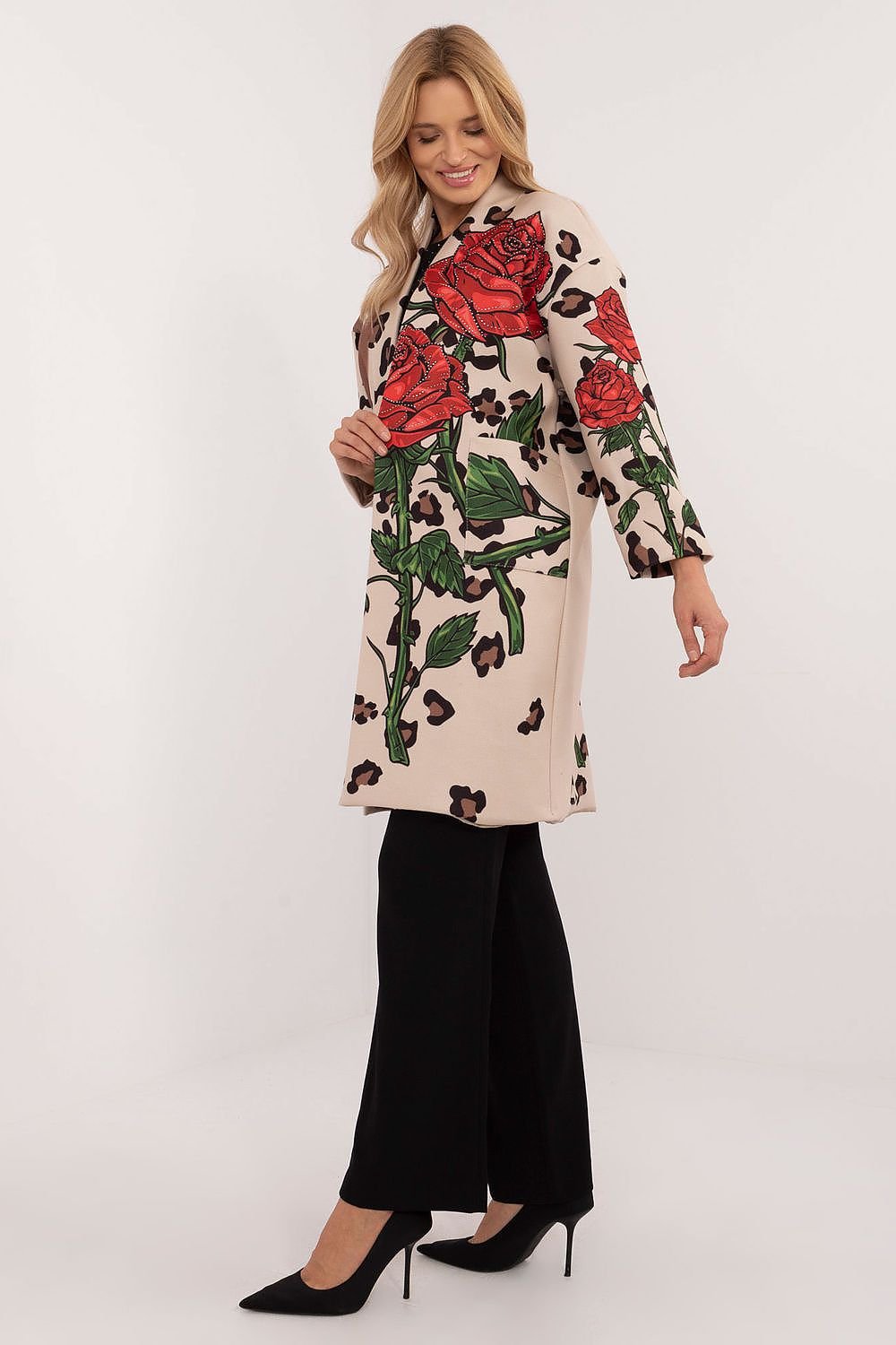 TEEK - Unbuttoned Wild Floral Coat COAT TEEK MH