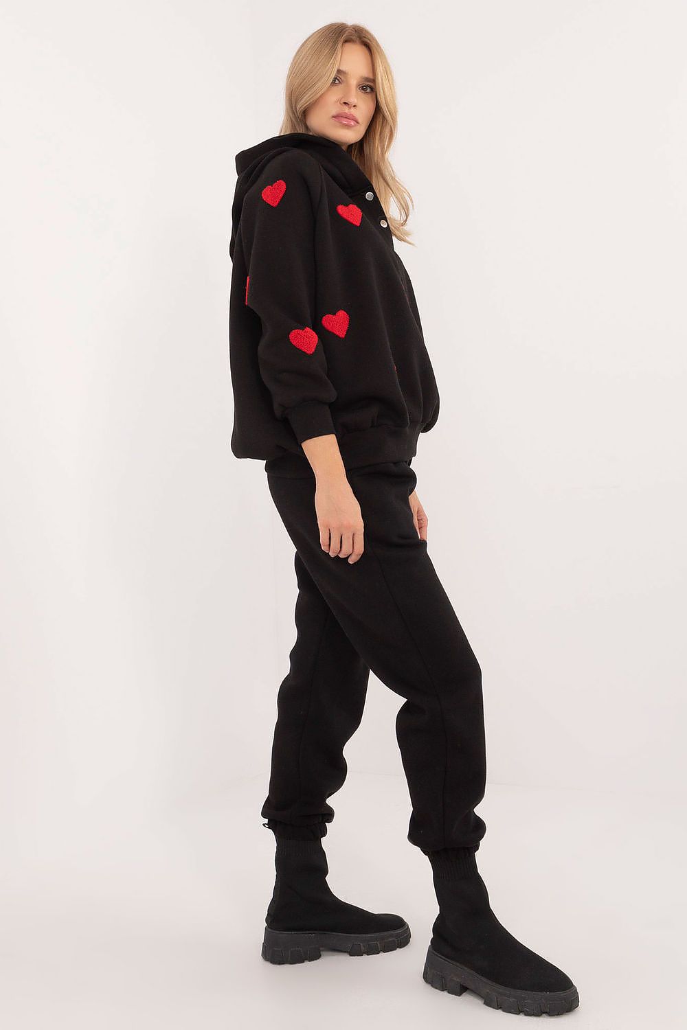 TEEK - Hooded Hearts 2pc Sweat Set SET TEEK MH   