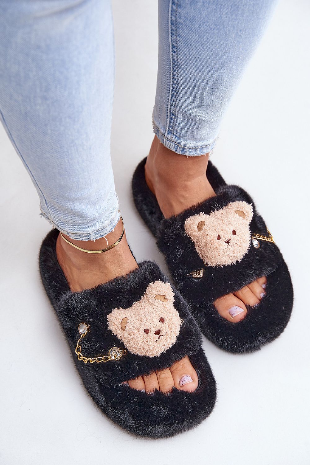 TEEK - Bear Head Slippers SHOES TEEK MH   