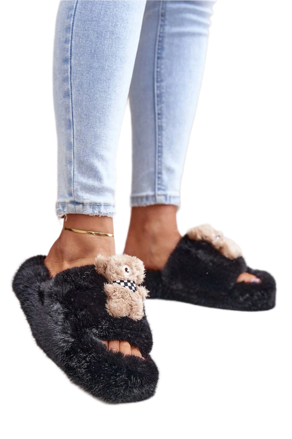 TEEK - Bear Bodied Slippers SHOES TEEK MH black 6.5 