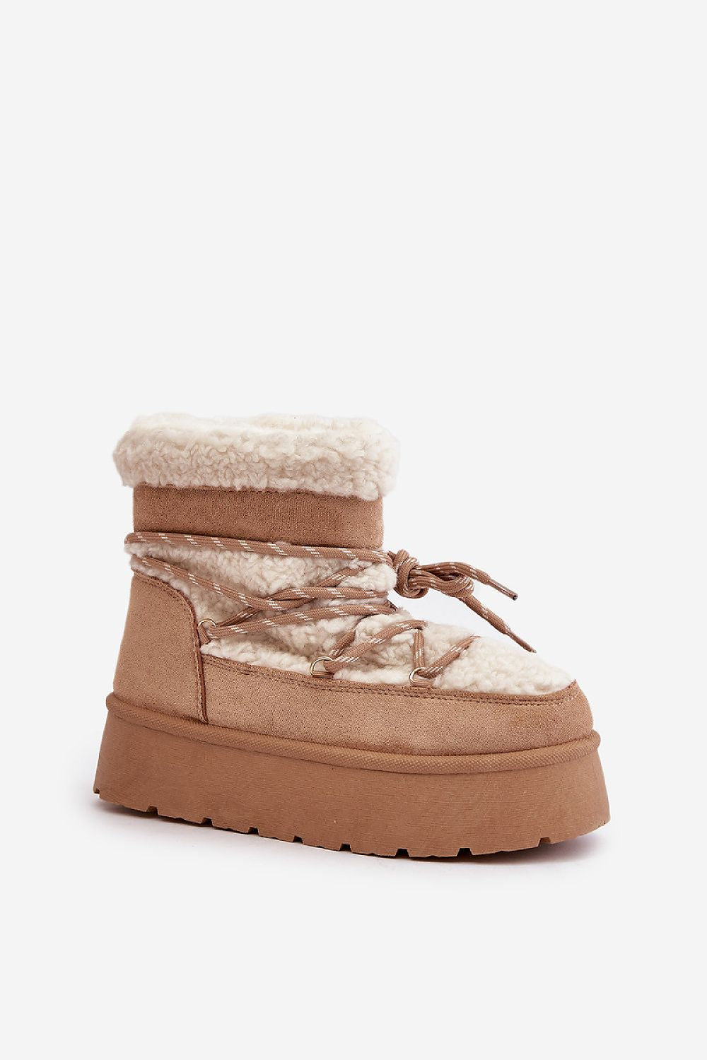 TEEK - Fluff Canoe Laced Snow Boots SHOES TEEK MH   