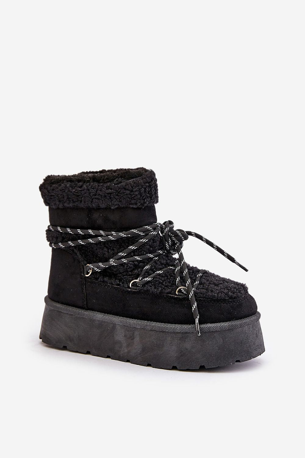 TEEK - Fluff Canoe Laced Snow Boots SHOES TEEK MH   