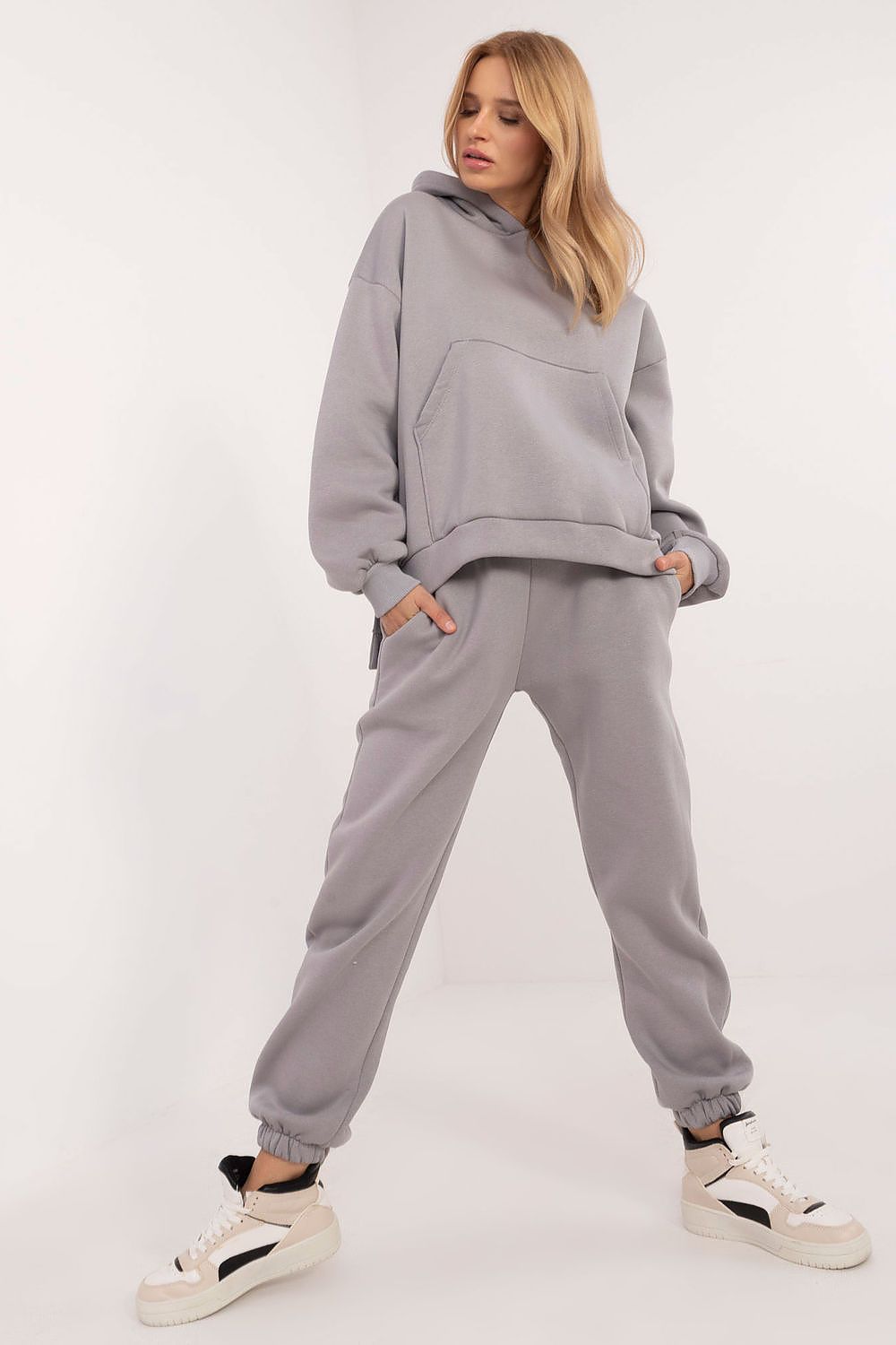 TEEK - Hooded Lounge Sweatsuit SET TEEK MH grey 2 One Size 