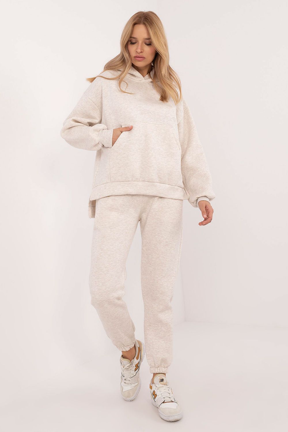 TEEK - Hooded Lounge Sweatsuit SET TEEK MH beige 3 One Size 