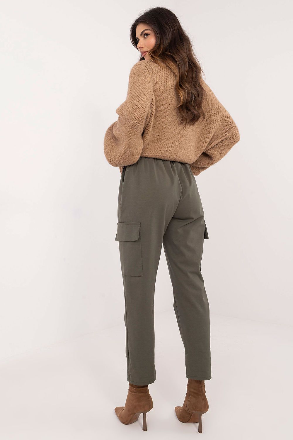 TEEK - Multiple Pocket Women Belted Trousers PANTS TEEK MH   