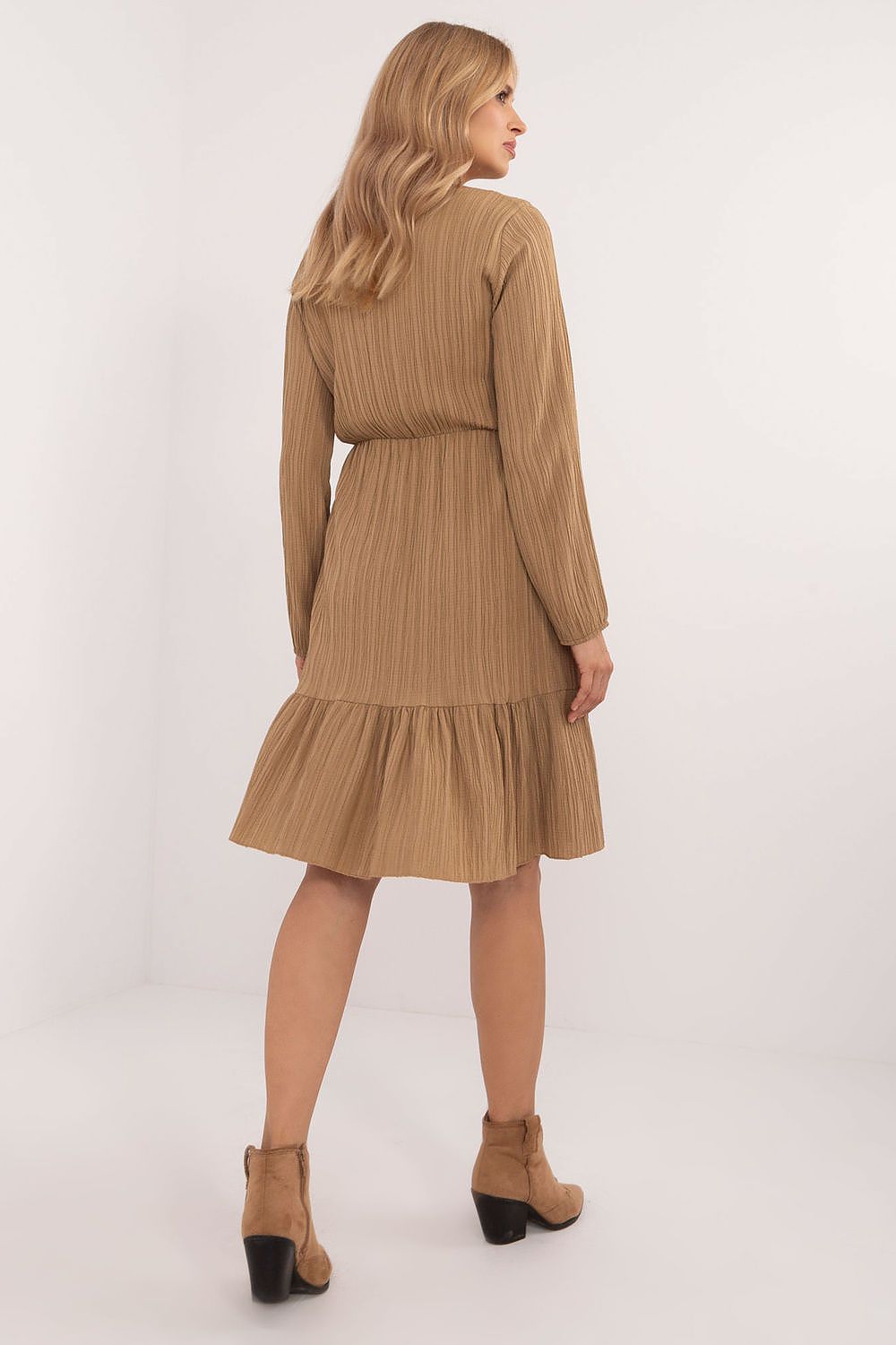 TEEK - Neck Tied Knee-Length Day Dress DRESS TEEK MH   