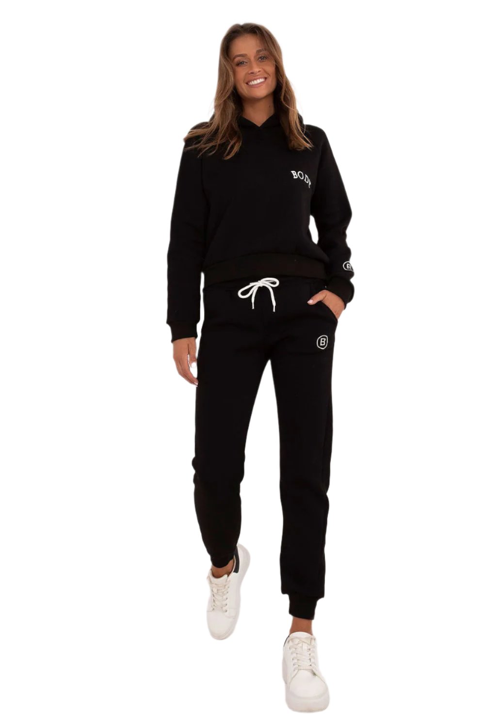 TEEK - 2PC Drawstring BODY Sweat Set SET TEEK MH black One Size 