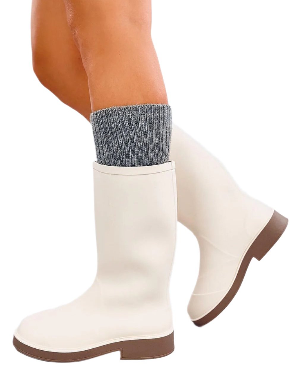 TEEK - Light Beige Wellingtons Boots SHOES TEEK MH   