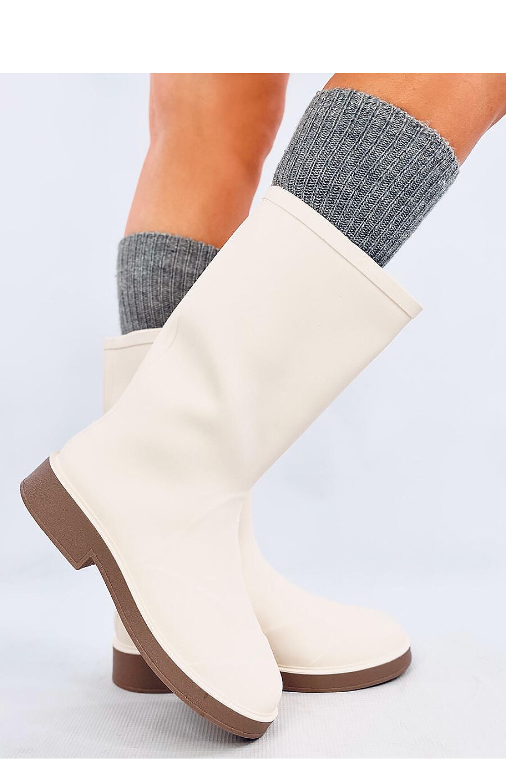 TEEK - Light Beige Wellingtons Boots SHOES TEEK MH   