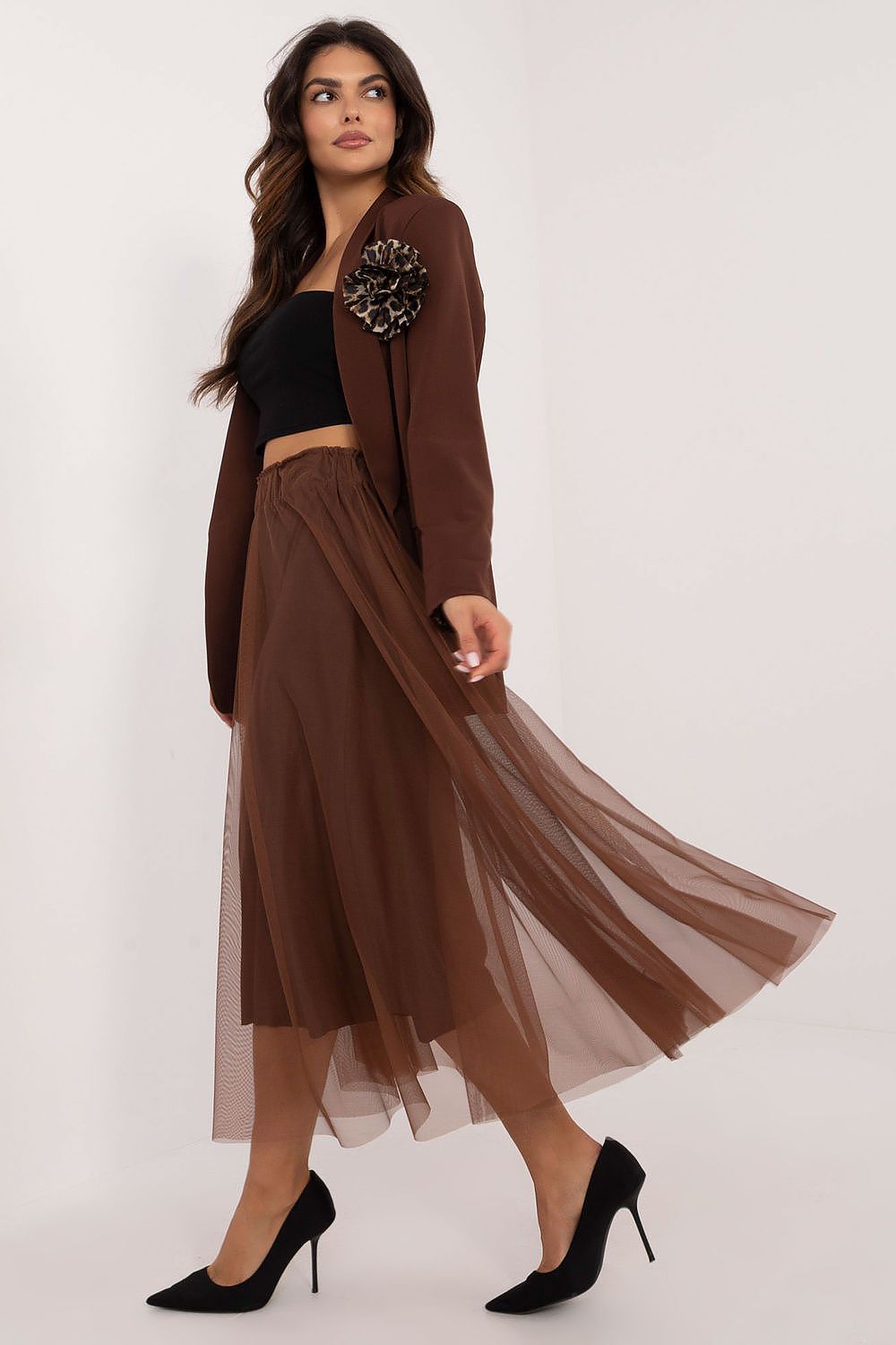 TEEK - Tulle Tude Skirt SKIRT TEEK MH brown 2 One Size 