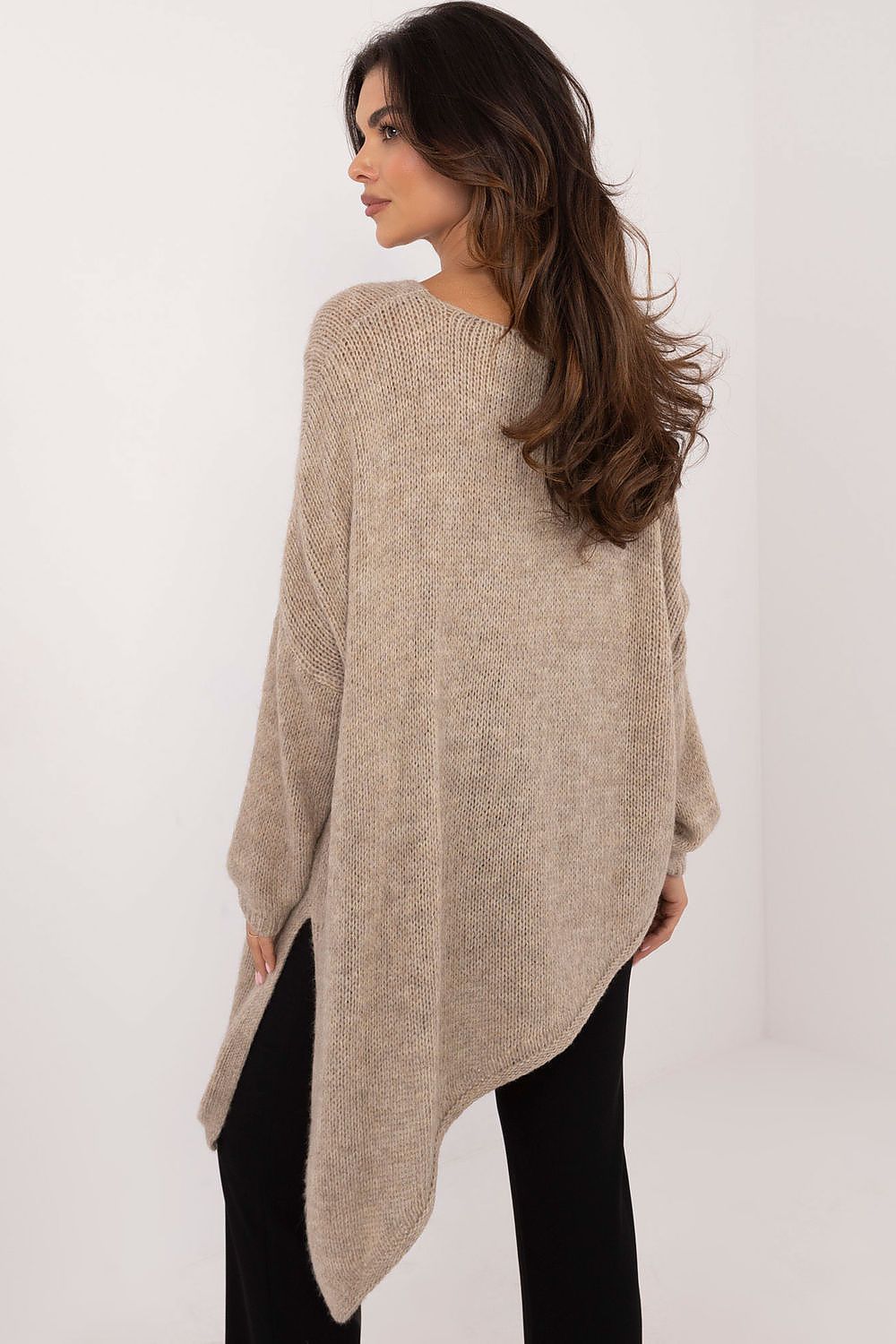 TEEK - Split Bottom Pulled Down Sweater SWEATER TEEK MH   