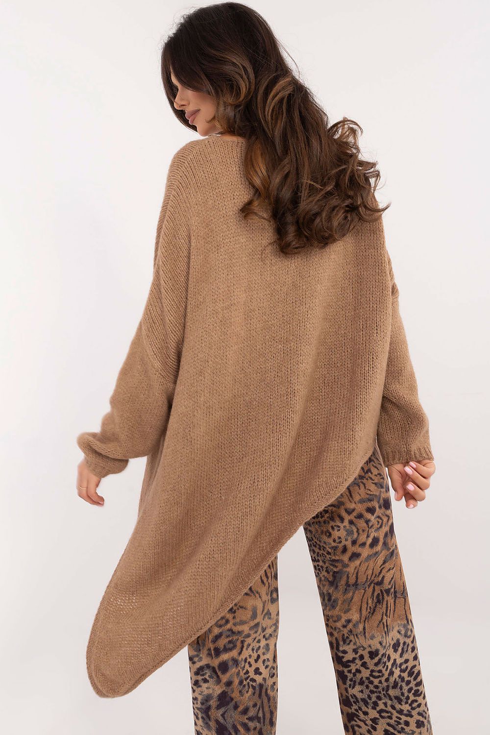 TEEK - Split Bottom Pulled Down Sweater SWEATER TEEK MH   