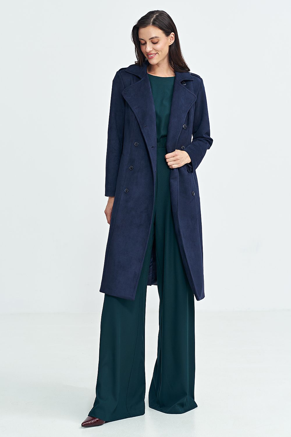 TEEK - Timeless Nubuck Buttoned Coat COAT TEEK MH   