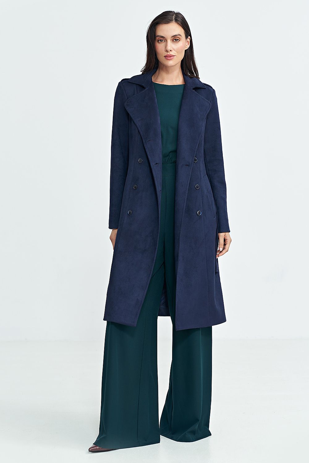 TEEK - Timeless Nubuck Buttoned Coat COAT TEEK MH   