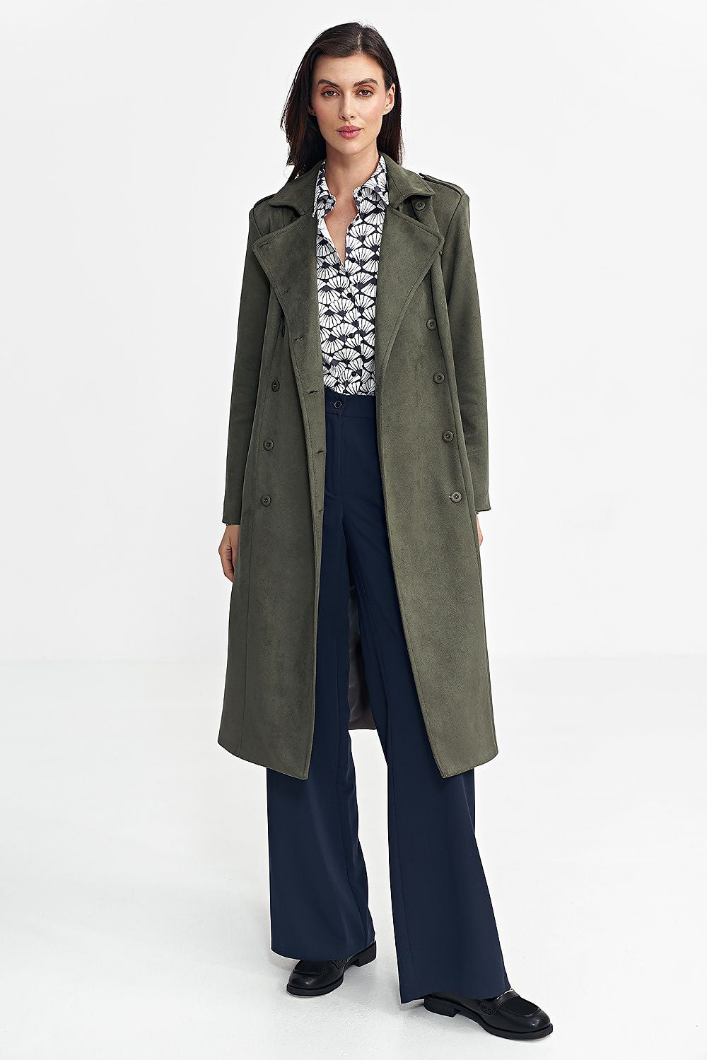 TEEK - Timeless Nubuck Buttoned Coat COAT TEEK MH   