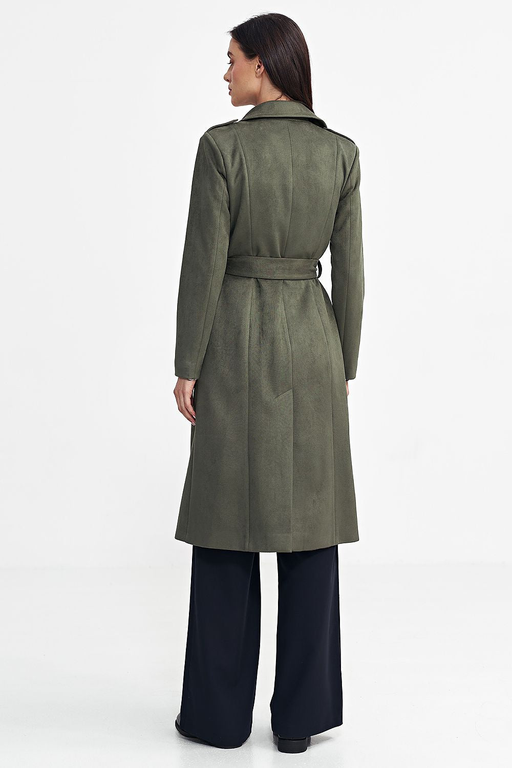 TEEK - Timeless Nubuck Buttoned Coat COAT TEEK MH   