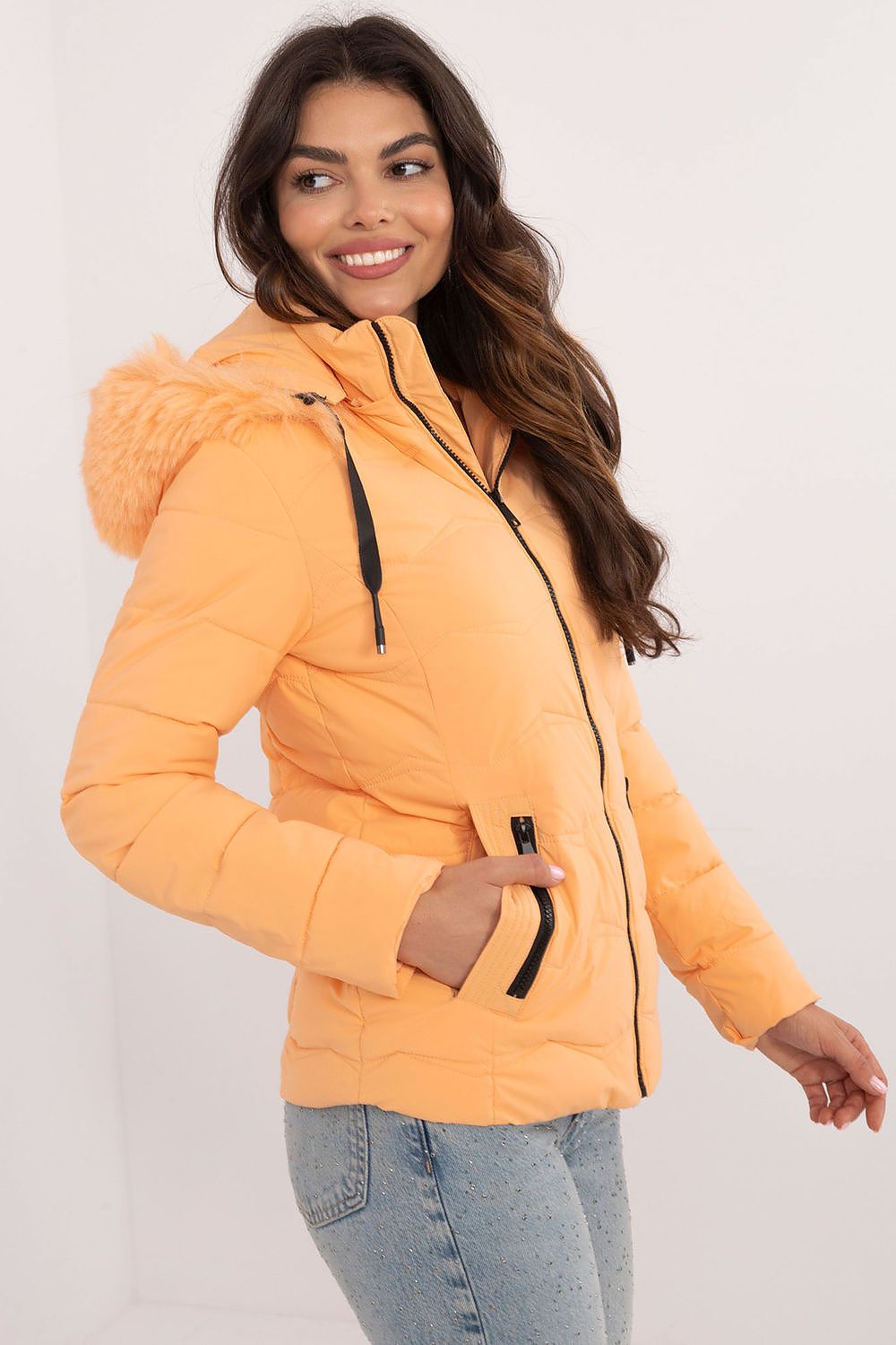 TEEK - Slim Thick Hip Cut Plush Hood Jacket JACKET TEEK MH   