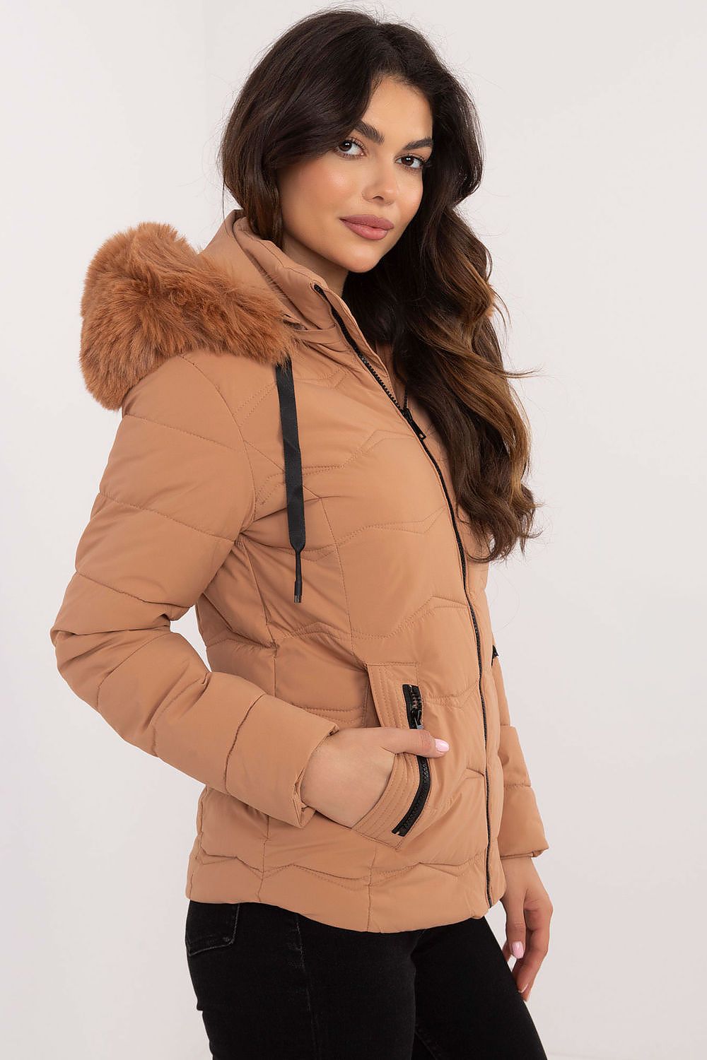 TEEK - Slim Thick Hip Cut Plush Hood Jacket JACKET TEEK MH   