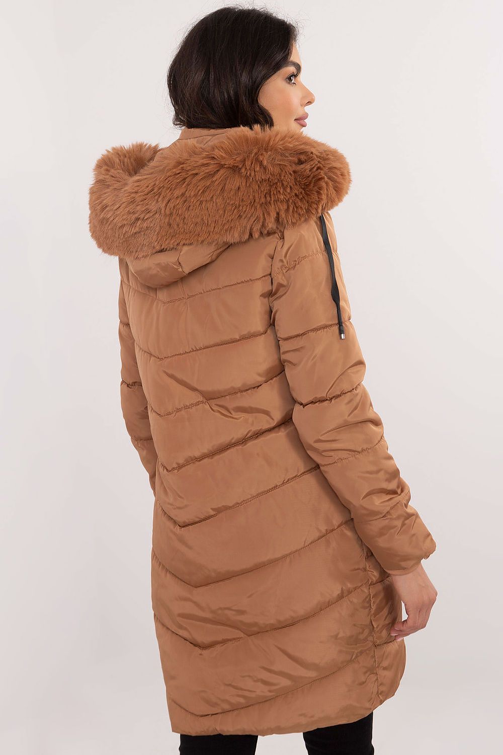 TEEK - NY Zippered Chest Expandable Side Plush Coat COAT TEEK MH   