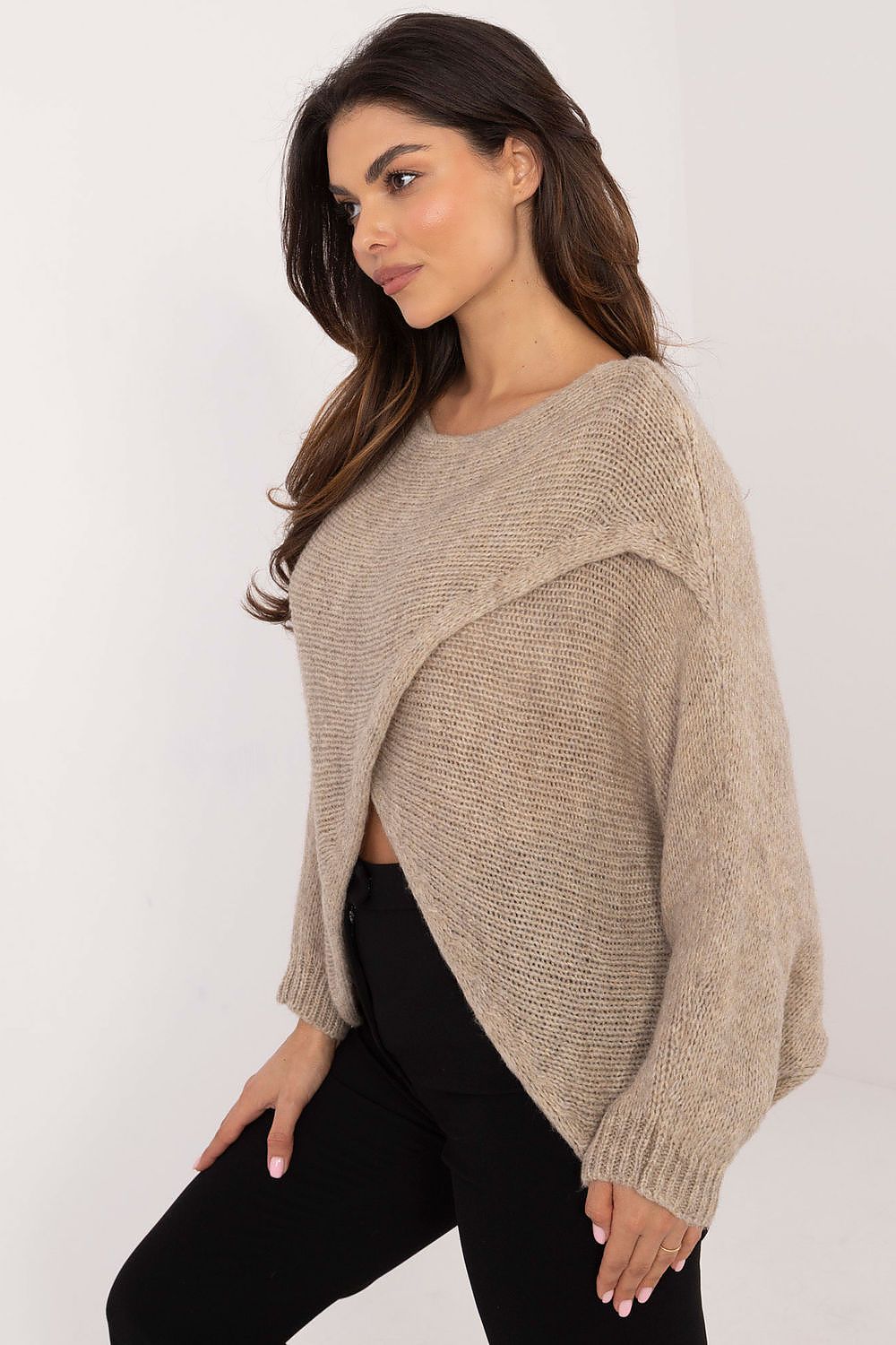 TEEK - Front Crossover Sweater TOPS TEEK MH   