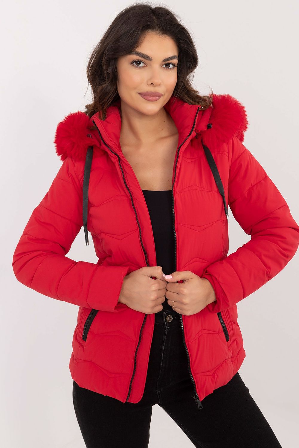 TEEK - Slim Thick Hip Cut Plush Hood Jacket JACKET TEEK MH   