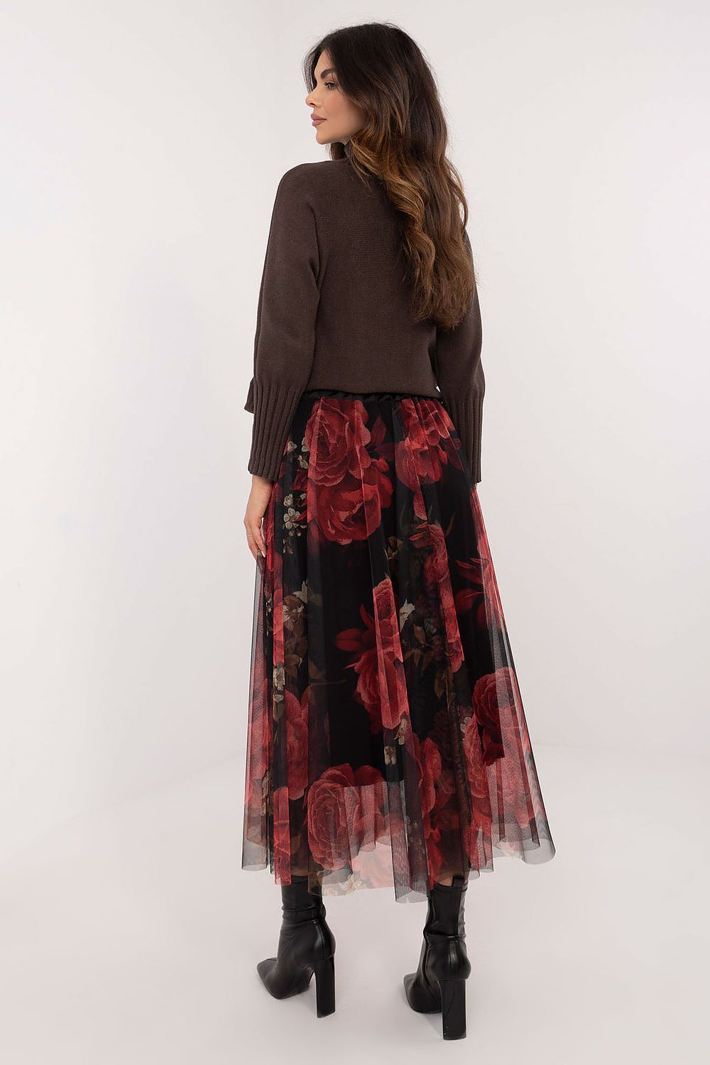 TEEK - Sheet Print Mixed Tulle Skirt SKIRT TEEK MH   