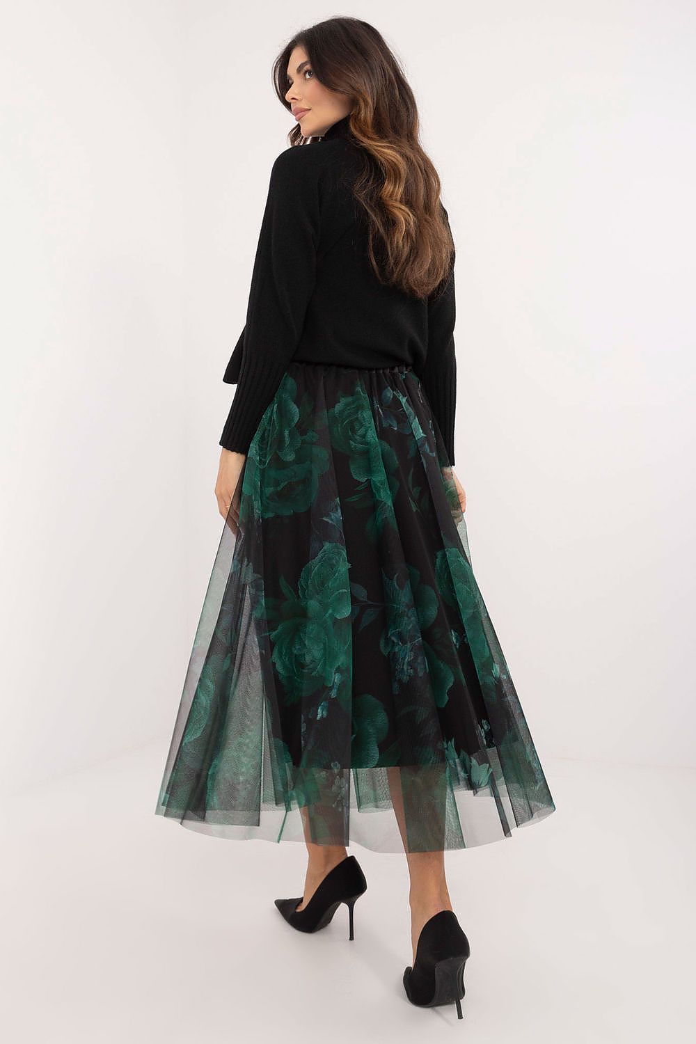 TEEK - Sheet Print Mixed Tulle Skirt SKIRT TEEK MH   