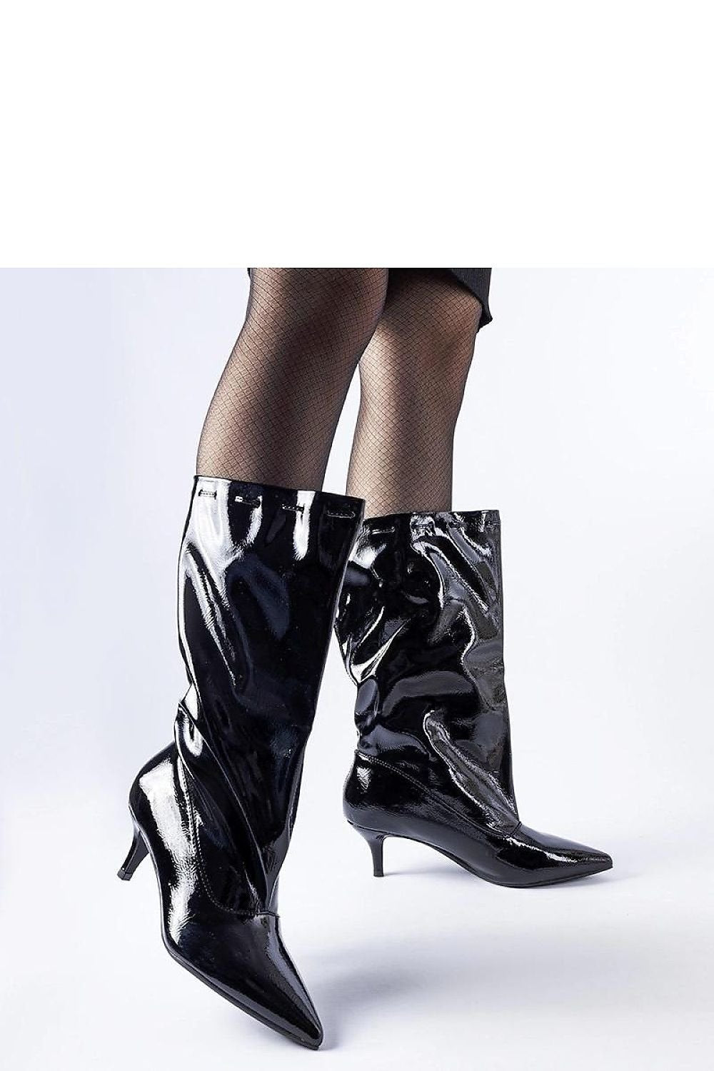 TEEK - Drawstring Top Calf Clinton Heel Boots SHOES TEEK MH