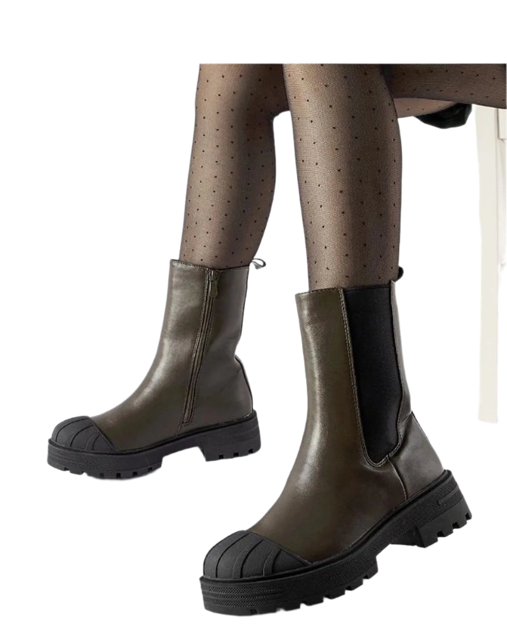 TEEK - Green Insulated Porigatone Trapper Sable Boots SHOES TEEK MH