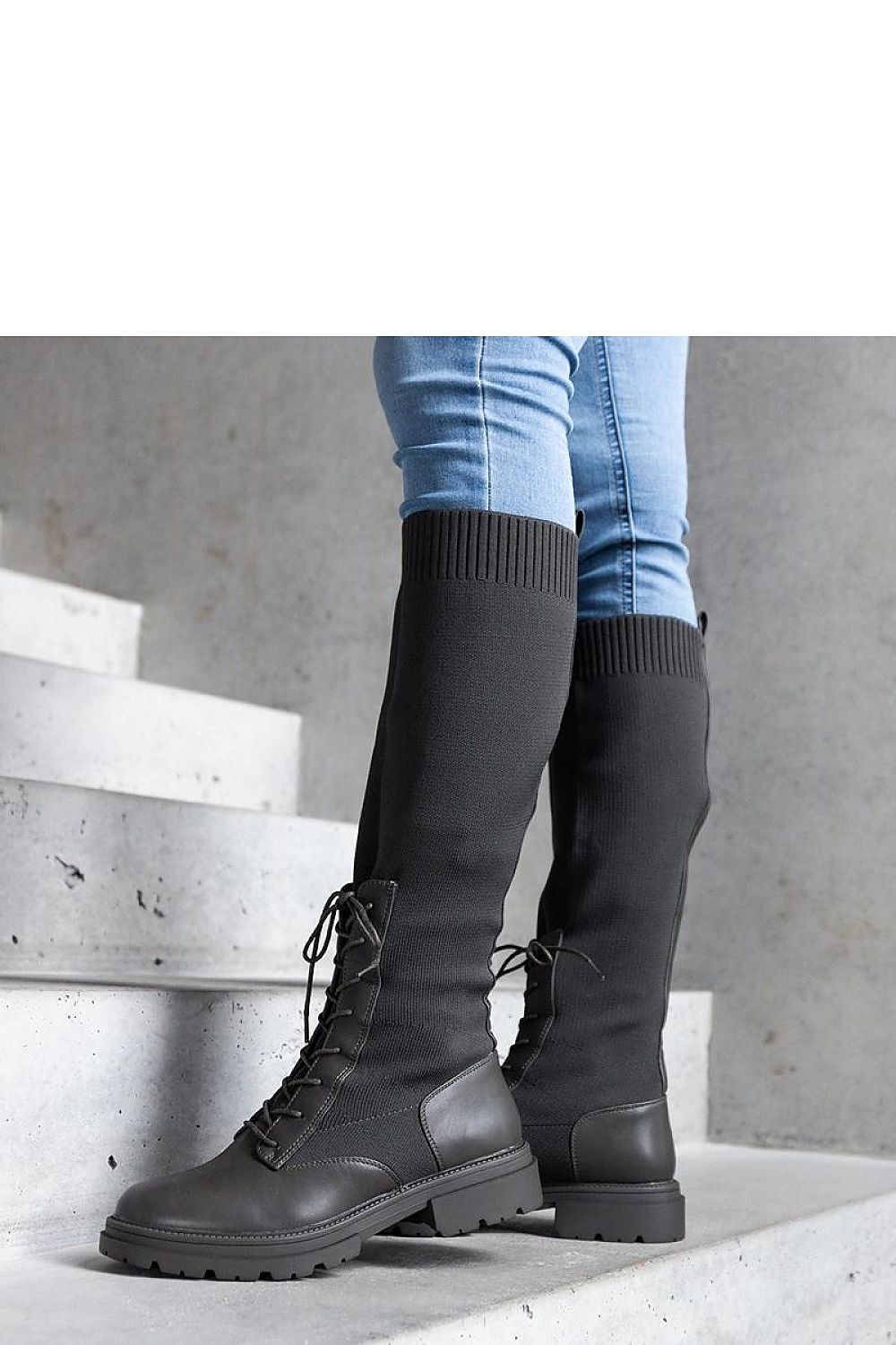 TEEK - Upper Luana Laced Knee High Boots SHOES TEEK MH