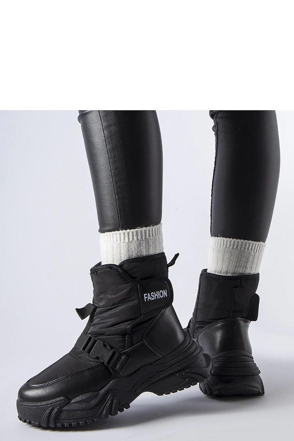 TEEK - Black Mernicco Velcro Snow Boots SHOES TEEK MH