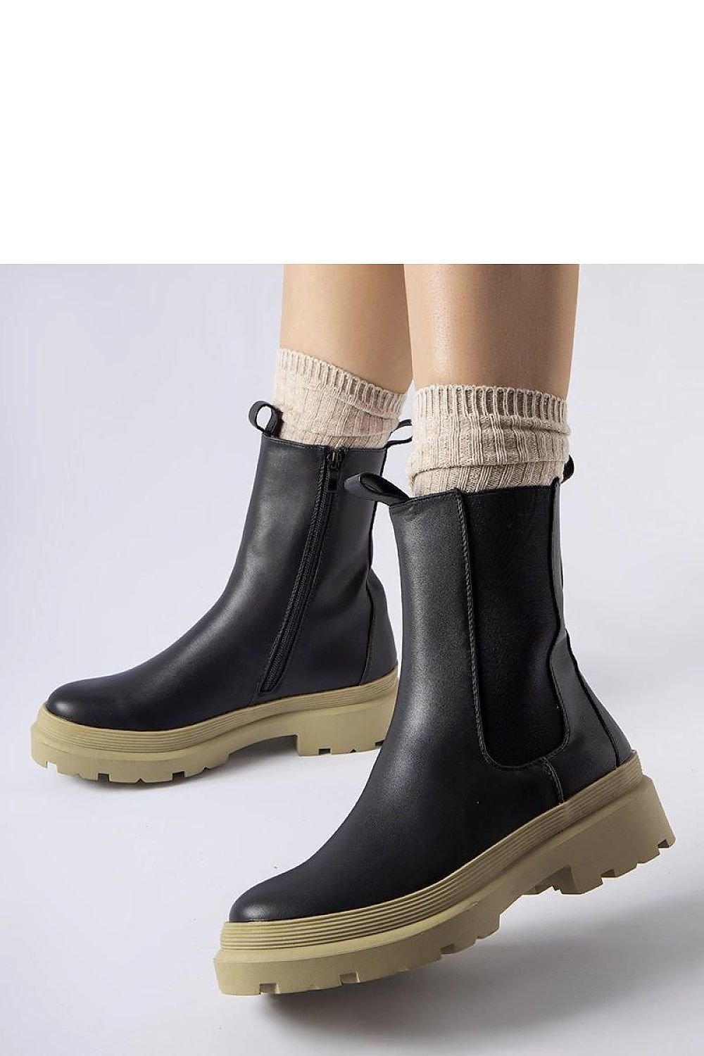 TEEK - Black Georgette Weather Boots SHOES TEEK MH