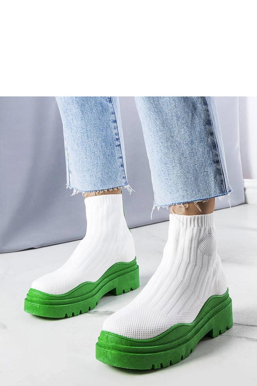 TEEK - White Sock Cali Sole Boots SHOES TEEK MH Green 6