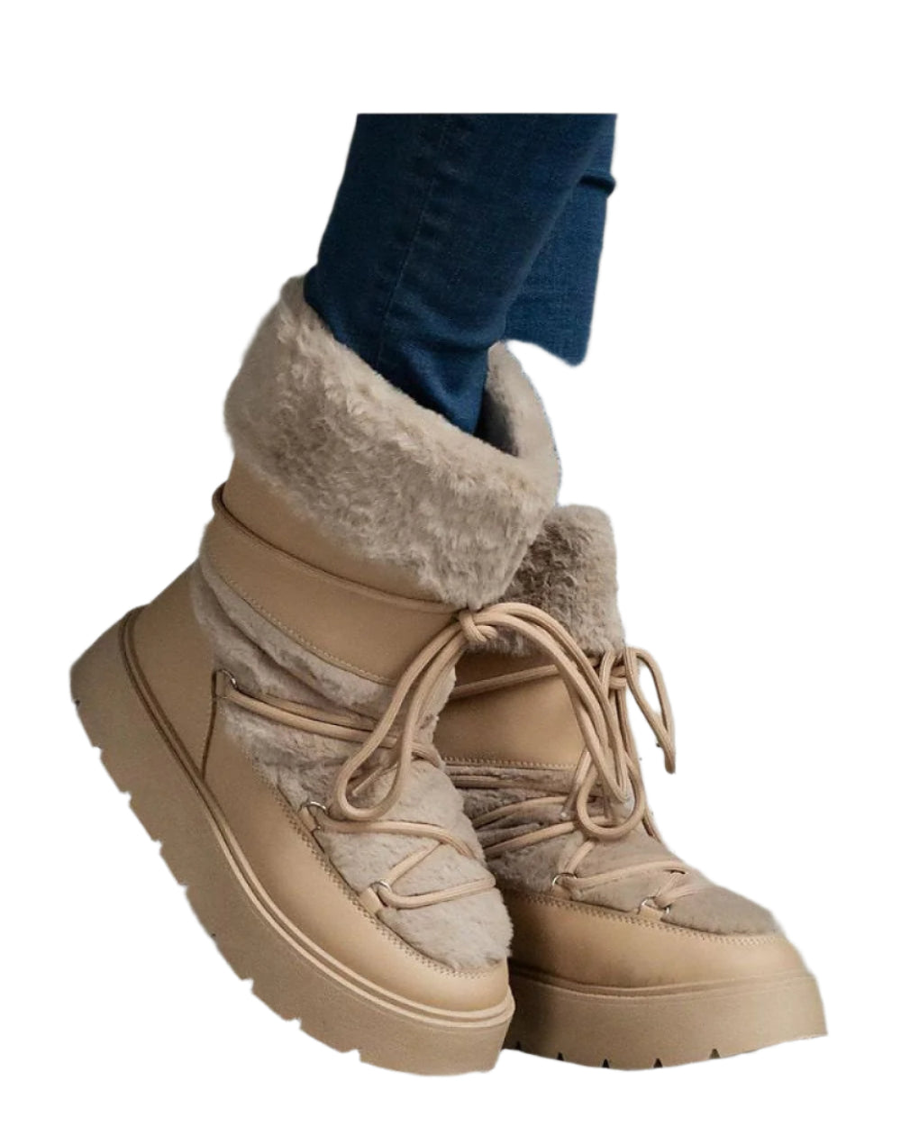 TEEK - High Top Canoe Laced Fluff Snow boots SHOES TEEK MH