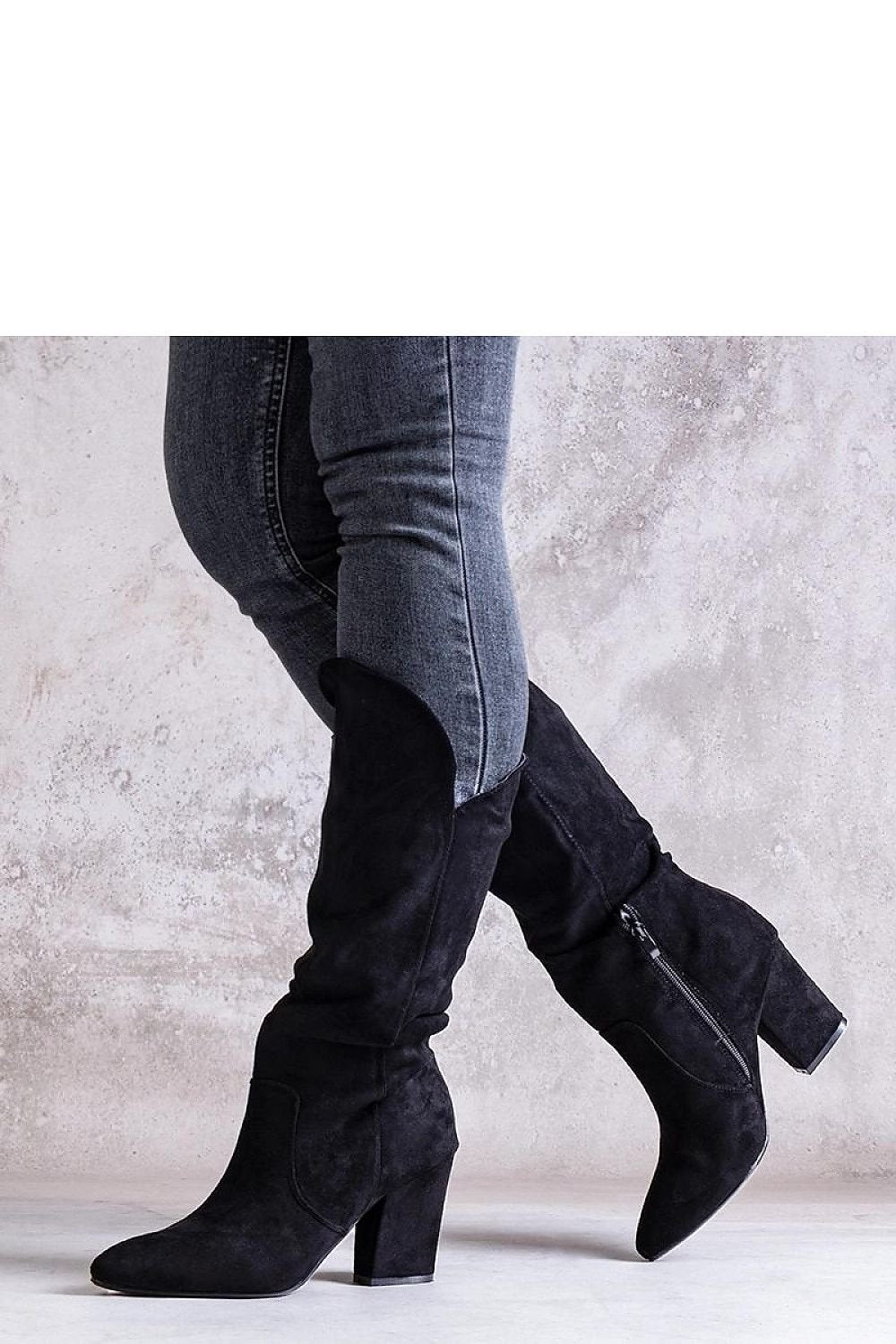 TEEK - Black Sturdy Amare Calf Boots SHOES TEEK MH