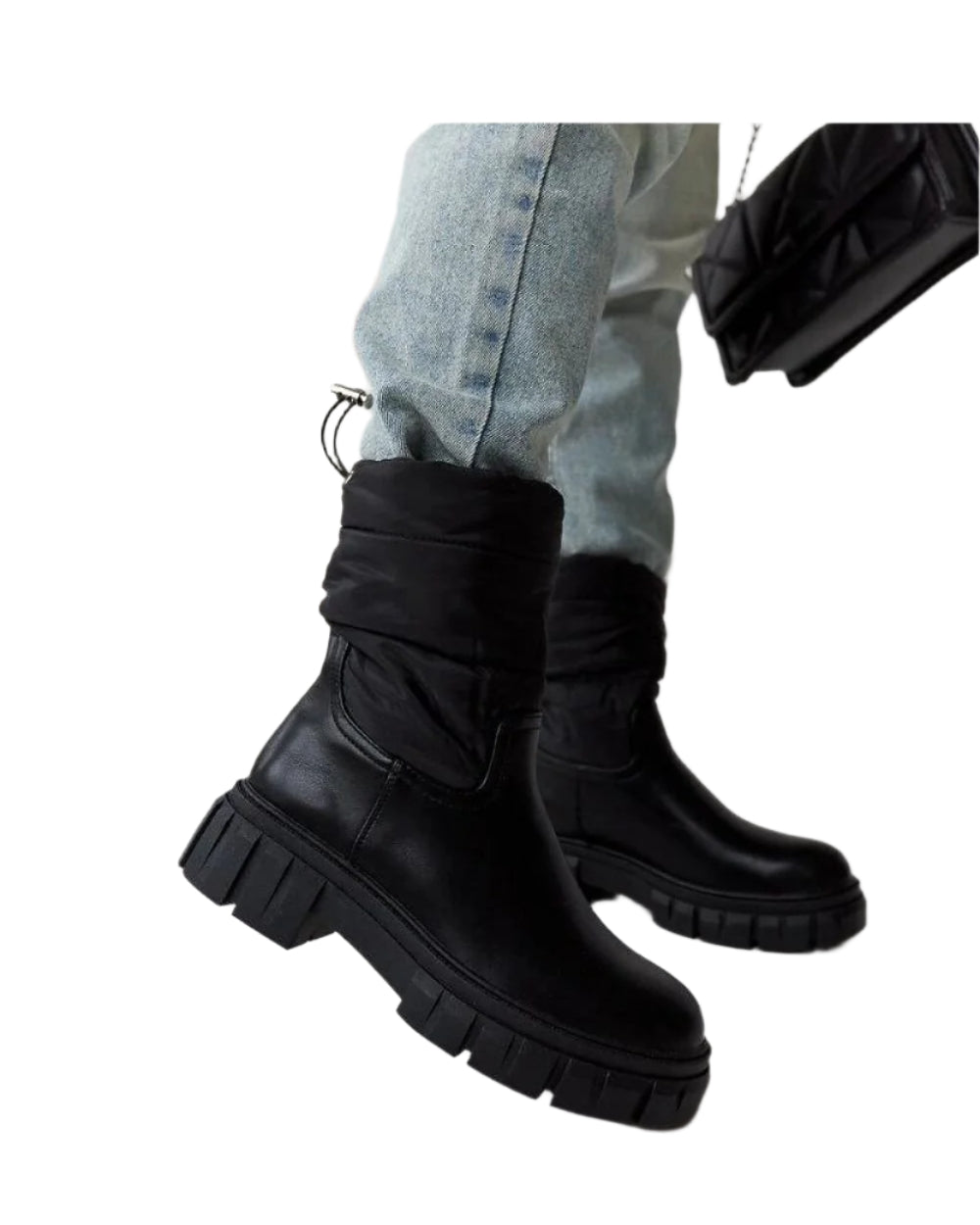 TEEK - Black Quilted Hoffman Snow Boots SHOES TEEK MH