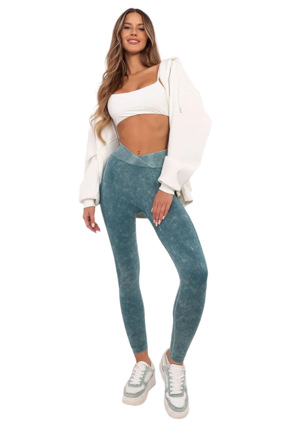 TEEK - Attractive Activewear Long Leggings PANTS TEEK MH blue S/M