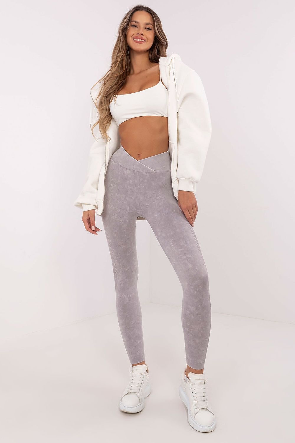 TEEK - Attractive Activewear Long Leggings PANTS TEEK MH grey 2 S/M