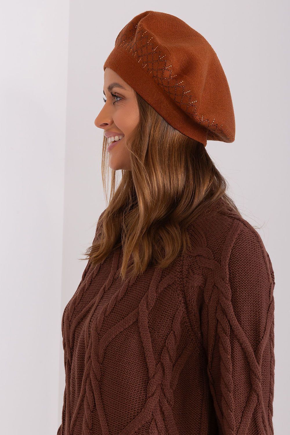 TEEK - Stitched Accent Beret HAT TEEK MH