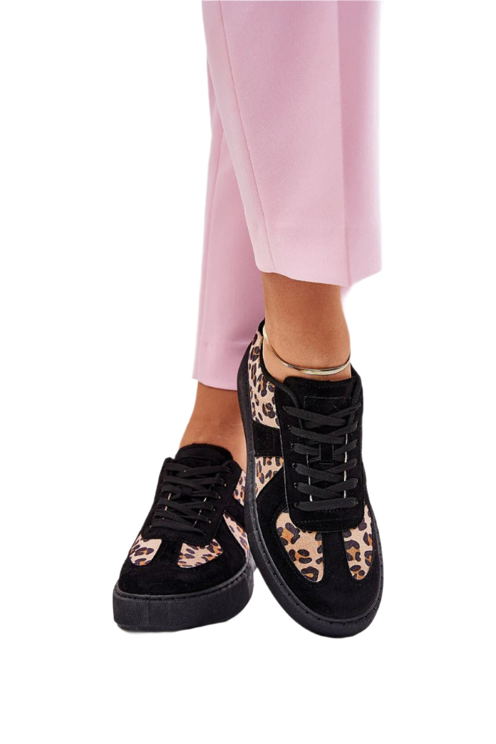 TEEK - Wild Contrast Lace Low Sneakers SHOES TEEK MH black 6.5