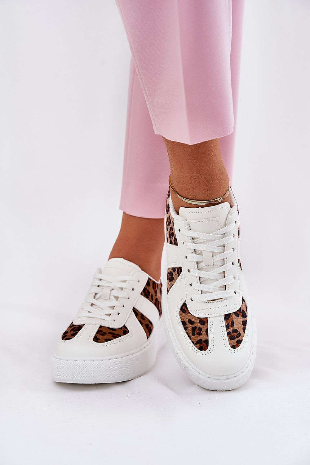 TEEK - Wild Contrast Lace Low Sneakers SHOES TEEK MH white 6.5