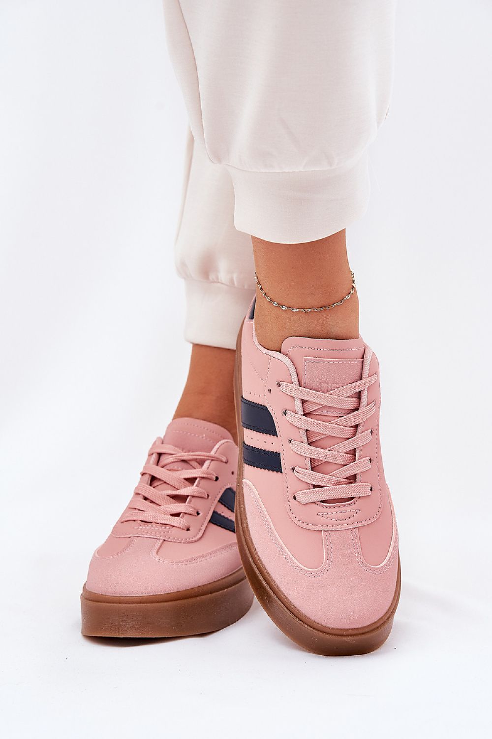 TEEK - Sweet Soft Laced Sneakers SHOES TEEK MH pink 6.5